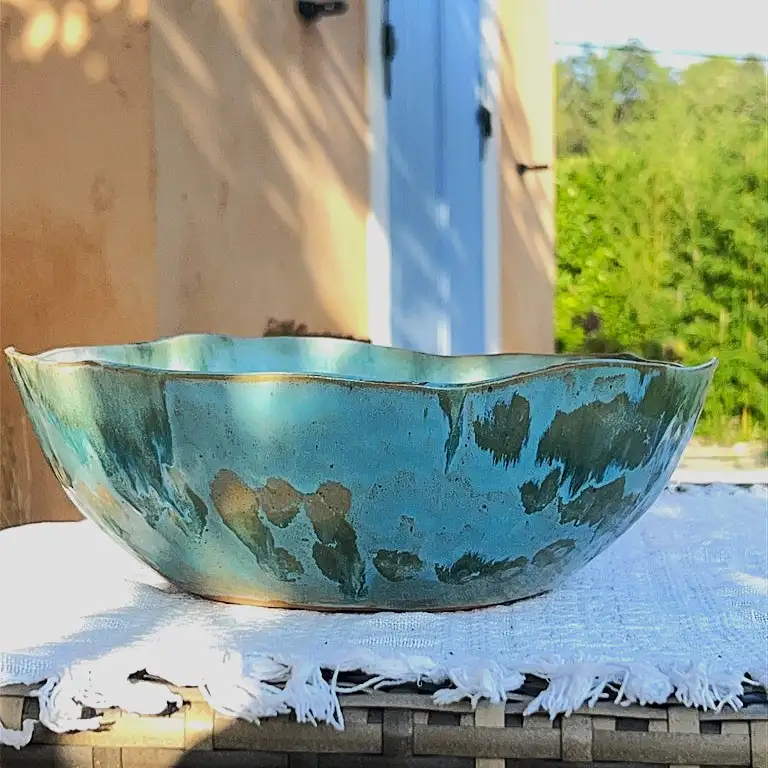 Grand Saladier collection Nereia par hirunda ceramic